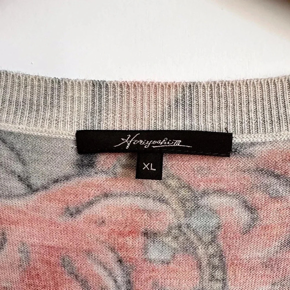 RARE Horiyoshi the Third 	100% Marino Extrafine Baige Sweater size XL - Picture 6 of 9